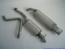 FMS Gruppe A Anlage Stahl Ford Escort Flie&szlig;h + Cabrio (GAL,ALL) 1.8l 16V 77/85kW
