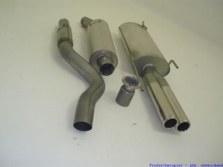 FMS Gruppe A Anlage Stahl Opel Astra F Cabrio (91-98) 1.4l 60kW / 1.6l 52/55kW