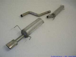 FMS Gruppe A Anlage Stahl Opel Astra H Caravan (ab 03) 2.0l Turbo 125/147kW