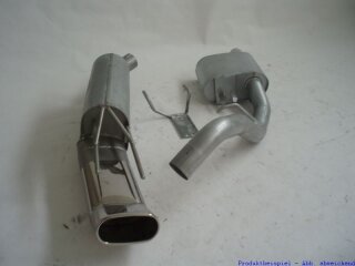 FMS Gruppe A Anlage aluminierter Stahl Opel Calibra Turbo 2.0l 16V Turbo 150kW