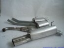 FMS Gruppe A Anlage aluminierter Stahl Opel Omega B Caravan 2.2l 16V 106kW