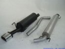 FMS Gruppe A Anlage Stahl Opel Zafira A OPC (T98 Monocab,98-05) 2.0l 16V Turbo
