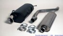 FMS Gruppe A Anlage Chromstahl Peugeot 306 Xsi,XS,Gti,Rallye (93-02) 2.0l 16V